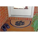 Clemson Tigers NCAA Half-Moon Door Mat