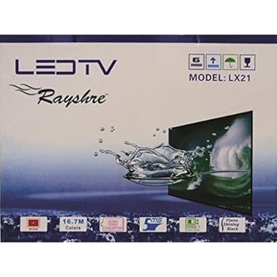 Rayshre 48 cm (19 inches) Glass HD Ready LED TV (Black)