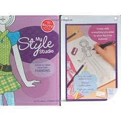 My Style Studio: Design and Trace Your Own Fashions (Klutz)