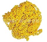 プラスチックチェーン 6Φ×50ｍ イエロー