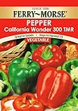 Ferry-Morse 1338 Pepper Seeds, California Wonder 300 (500 Milligram Packet)