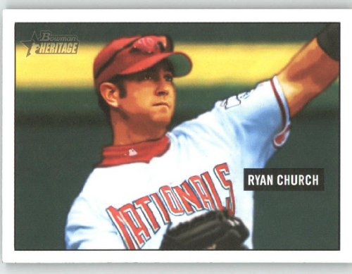 2005 Bowman Heritage #97 Ryan Church - New York Mets (Baseball Cards)