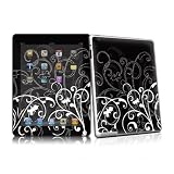 Protective Skin for Apple iPad 2 - B&W Fleur (matte satin finish) - High quality precision engineered removable adhesive skin for the 2nd generation iPad tablet from 2011by DecalGirl iPad 2nd gen...
