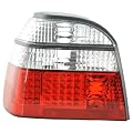 FK Automotive FKRLXLVW305 LED R�ckleuchten fit for VW Golf 3 (Typ 1HXO) Baujahr 92-97, klar / rot
