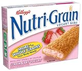 Nutri-Grain Yogurt Bars, Strawberry Yogurt, 10.4-Ounce Boxes (Pack of 6)