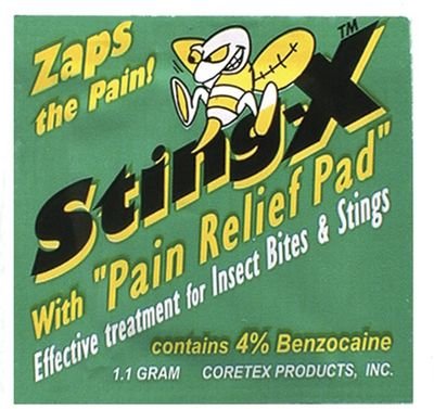 STINGX W/ PAIN RELIEF PAD