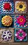 A Crochet Country Garden: 6 elegant high-relief floral afghan blocks to crochet 