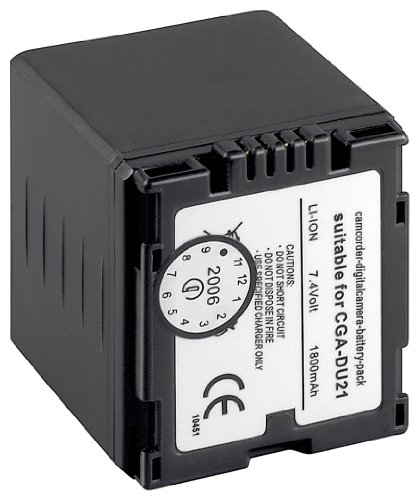 1aTTack Ersatzakku f&uuml;r Panasonic CGA-DU12E/CGA-DU21 (1800mAh) Preisvergleich