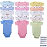 SAVE $3 - 5-Pack Pastel Bodysuits $7.99