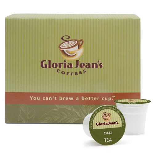 Gloria Jean's Coffees, Chai Tea, K-Cup for Keurig Brewers, 24-Count Boxes (Pack of 2)