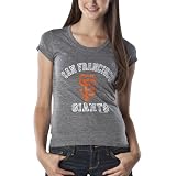 License Juniors San Francisco Giants Tee - Heather Charcoal