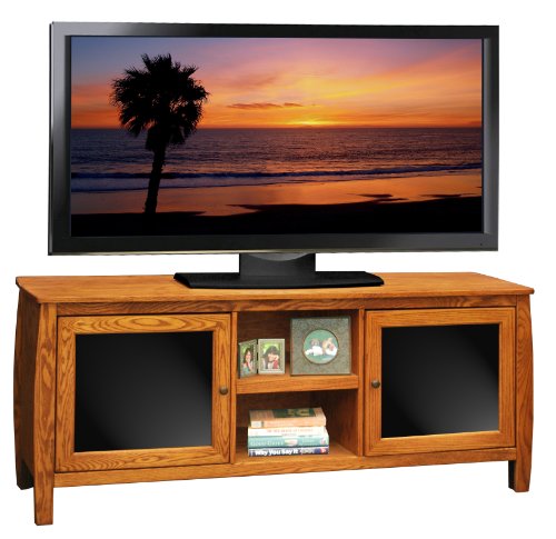Curve TV Console Golden Oak/60
