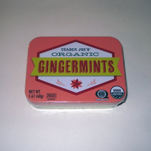 Trader Joe's Organic Gingermints (Quantity = 8 Tins)