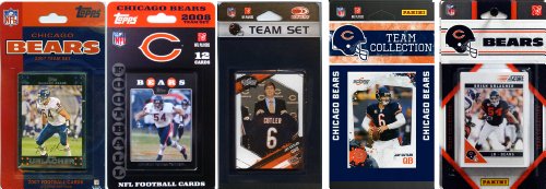 NFL Chicago Bears Five Different Licensed Trading Card Team Sets