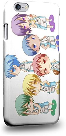 Case88 Premium Designs Kuroko's Basketball "Generation of Miracles Tetsuya Kuroko Shintaro Midorima Daiki Aomine Atsushi Murasakibara Seijuro Akashi Ryota Kise 1482 Protective Snap-on Hard Back Case Cover for Apple iPhone 6 4.7" (Not 6 Plus !)