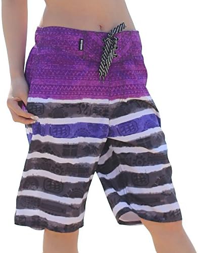 Swim Trunks Shorts Women GUYBOND Green Orange Purple S M L LL 3L