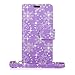 Cellularvilla Wallet Case For LG G Flex 2 H950 H955 LS996 Pu Leather Wallet Card Flip Open Pocket Case Cover Pouch (Purple Glitter)
