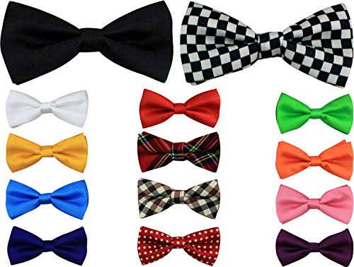Enimay Kids Pre-Tied Bowties (Many Colors Available)