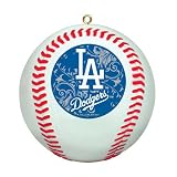 MLB Los Angeles Dodgers Mini Replica Baseball Ornament