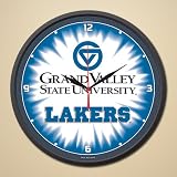 NCAA Grand Valley State Lakers Round Wall Clock