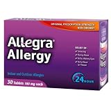Allegra Adult 24 Hour Allergy Relief, 30-Count