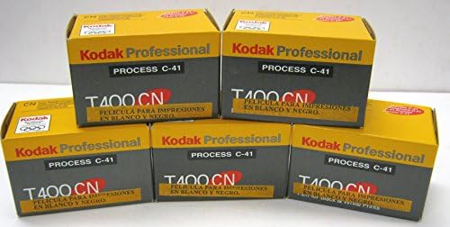 5 Rolls Kodak T400CN 24 Exp Black & White 35mm Film Vintage Collectors 2005 Dating