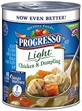 Click To Progresso Light Soup, Chicken and Dumpling, 18.5-Ounce Cans (Pack of 12) Details Progresso Light Soup, Chicken and Dumpling, 18.5-Ounce Cans (Pack of 12)
