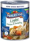 Progresso Light Soup, Chicken and Dumpling, 18.5-Ounce Cans (Pack of 12)
