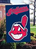 MLB Cleveland Indians Applique Banner Flag
