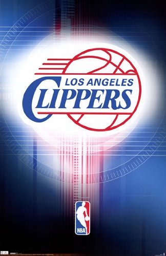 (22x34) Los Angeles Clippers Logo 2010 Sports Poster Pring