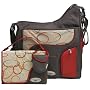 JJ Cole System Bag - Cocoa/Oval