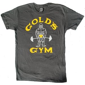 Buy G110 Golds Gym Shirt -Acid Wash Joe logo by Golds Gym
