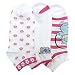 Lot Of 3 Pairs Womens Hippo Anklet Ped Socks ( 9-11)