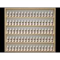 V32 - Vitrine murale 60 cm x 52 cm x 6 cm collection miniature collecteur tableau d'affichage train pion petit objet jouet enfant mini nain de jardin schtroumpf vitres en plexiglas clair meuble rangement �tag�re armoire placard bois nature petite bouteille
