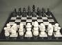 Black and White Marble Chess Set