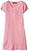 Derek Heart Girls' Cap Sleeve Mix Line Dress with Thermal Stitch Infinity Scarf