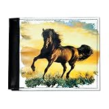 Artsmith, Inc. Men's Wallet Billfold Horse at Sunset