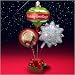 クリスマス【日比谷花壇】クリスマスバルーントリオとアレンジメント