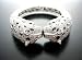 Onyx, Emerald and Diamond Panther Bracelet