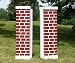 Brick Column Standards Wood Horse Jumps 2 Heights