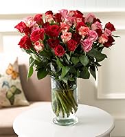 Classic Hot Mix Roses Bouquet