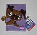 Littlest Pet Shop Plush Diary - Purple with Puppy Dog