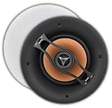 OSD Audio ACE645 Invisible High Performance 6.5-Inch Trimless In-Ceiling Speaker, Pair