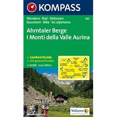 Ahrntaler Berge/I Monti della Valle Aurina: Wandern / Rad / Skitouren. Carta escursioni / bike / sci alpinismo. GPS-genau. 1:25.000