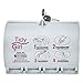 Tidy Girl TGUDPV2 Tidy Girl Plastic Feminine Hygiene Disposal Bag Dispenser, Gray