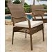 Hospitality Rattan 604-3385-VIR-A Grenada Patio Dining Arm Chair