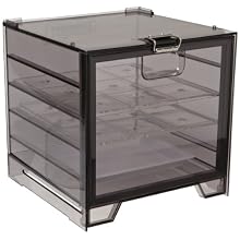 Bel-Art Scienceware 420530001 Polystyrene Dry-Keeper Stacking Desiccator Cabinet, 10" Length x 10" Width x 10" Height