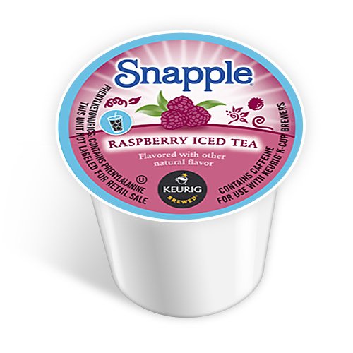 Snapple Raspberry Iced Tea KCups (22 KCups) Food, Beverages Tobacco