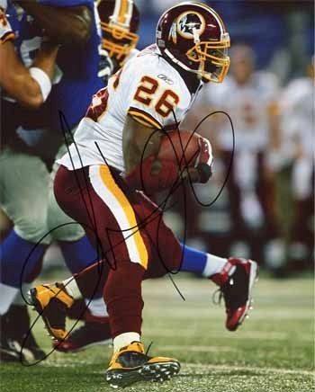 Clinton Portis Autographed/Hand Signed 8x10 Photo- Washington Redskins