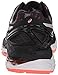 ASICS Women's Gel Kayano 22 Running Shoe, Black/Flash Coral/White, 8.5 M US
